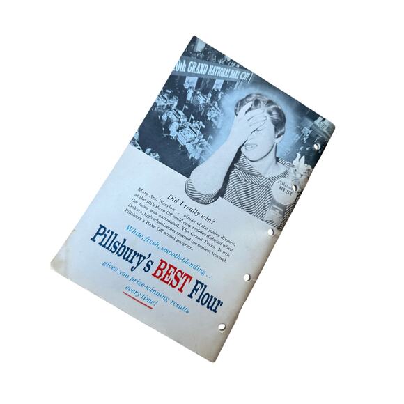 PILLSBURY'S 1958 BEST of the BAKE-OFF 10th GRAND National cookbook - Picture 2 of 5